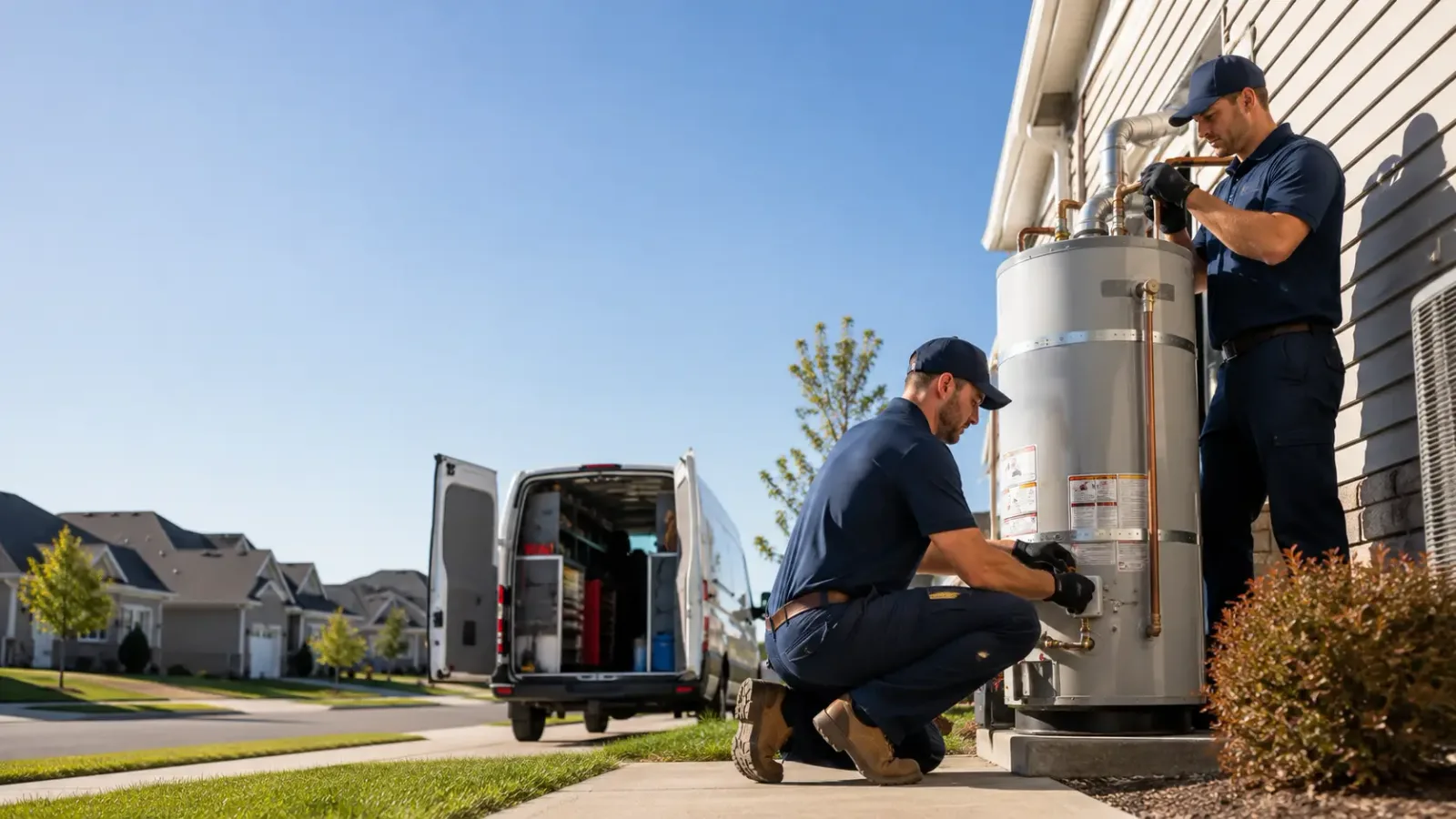Water Heater Installation in Noble, IL